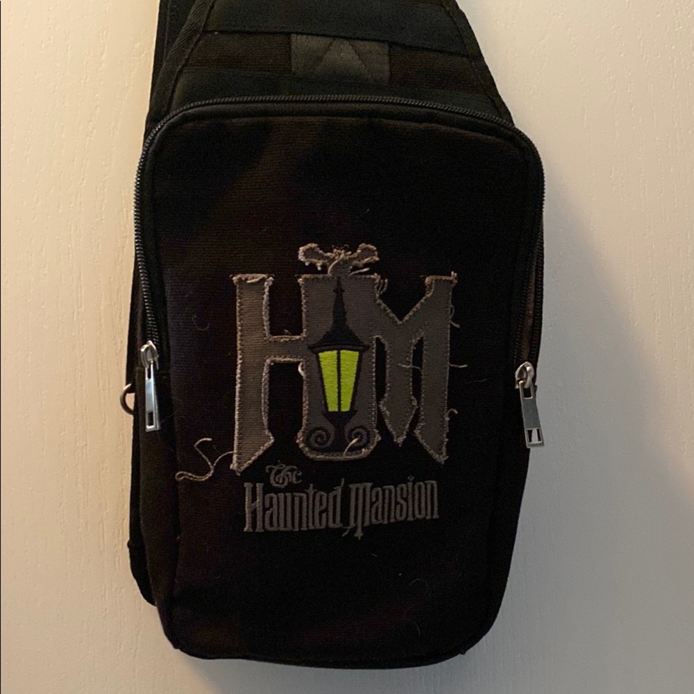Disney Black Haunted Mansion Belt Bag
